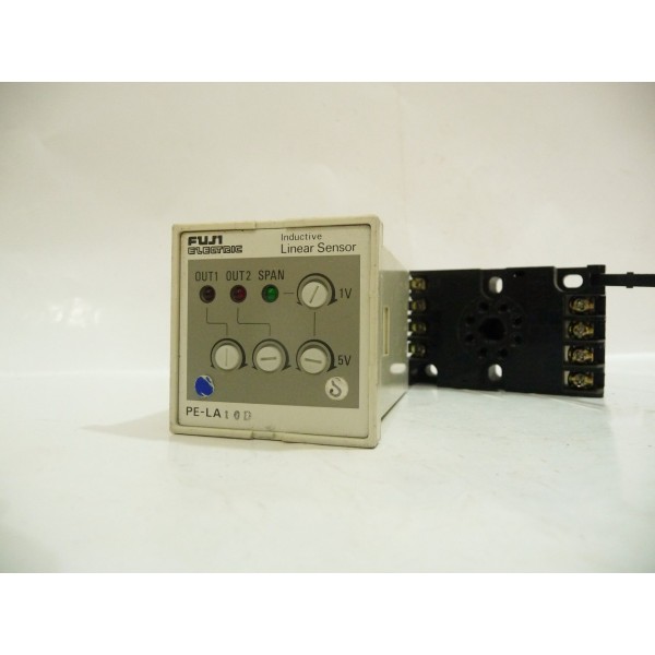 Inductive Linear Sensor controller with Base, PE-LA 10D, Fuji, Japan